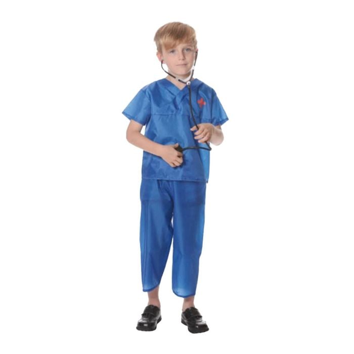 More Than Party Boys Children Surgeon Doctor Kids Costume Large 130-150cm