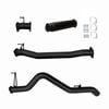 Ignite Exhausts Dpf Back For Holden Rg Colorado 2.8l 3" With Hotdog Black Aluminised Steel