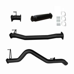 Ignite Exhausts Dpf Back For Holden Rg Colorado 2.8l 3" With Hotdog Black Aluminised Steel