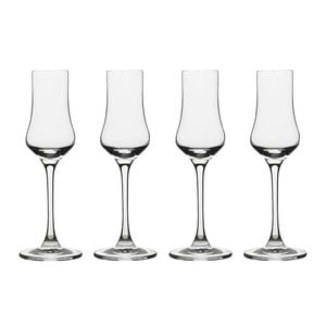 4pc Ecology Crystalline Glass Classic Grappa Drinking Glasses 480ml/18.5cm