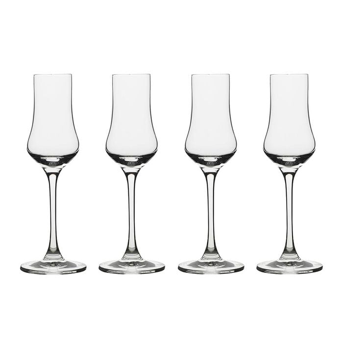 4pc Ecology Crystalline Glass Classic Grappa Drinking Glasses 480ml/18.5cm