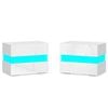ALFORDSON 2x LED Bedside Table White