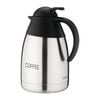 Olympia Insulated Coffee Jug Domed Lid 1500ml Thermal Beverage Server Carafe