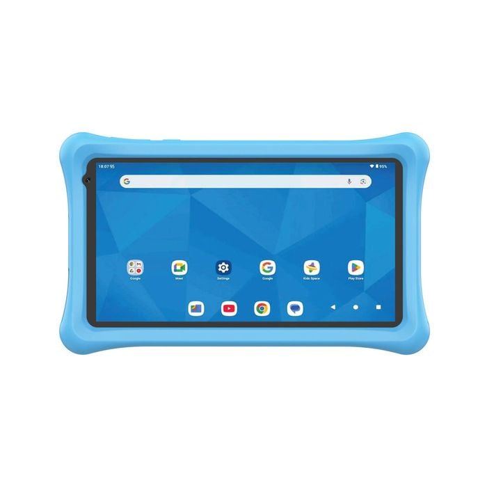 Laser 7-Inch Android 15 Tablet with Blue Bumper Case