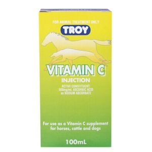 Troy Vitamin C Horse Cattle Dog Supplement 100ml