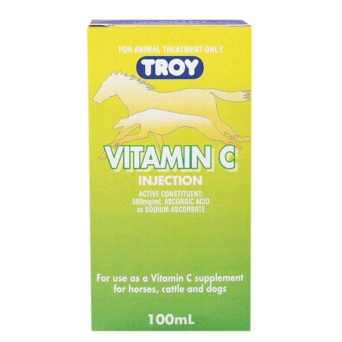 Troy Vitamin C Horse Cattle Dog Supplement 100ml