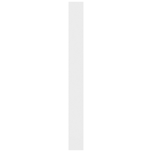 Lugna 1024 X 100 X 16mm White Filler Panel