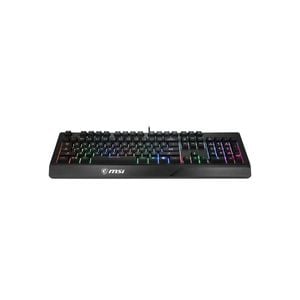 Msi Rgb Gaming Keyboard Uk Layout With Rainbow Lighting Effect [vigor Gk20]