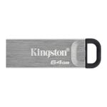 Kingston DataTraveler Kyson USB Flash Drive 64 GB USB-A Silver [DTKN/64GB]