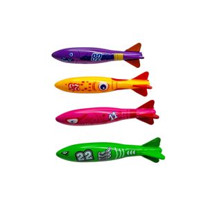 Pool Time Assorted Torpedo Dive Toys - 4 Pack