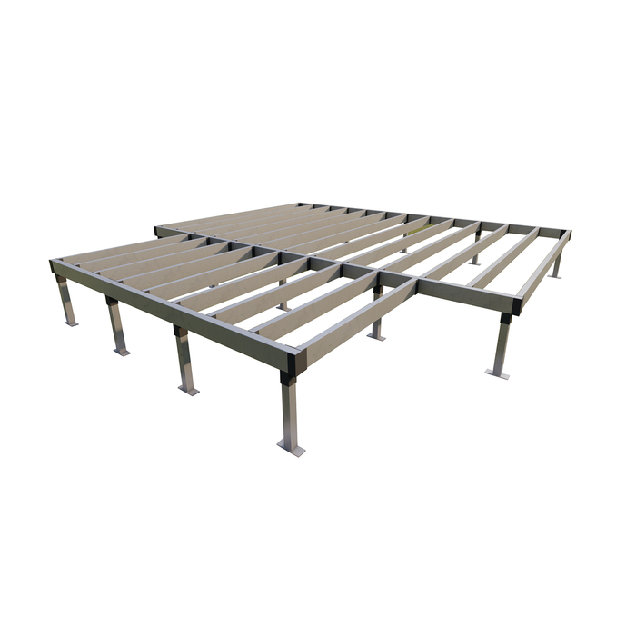 Quick Built 2.4 x 2.4m Modular Steel Kit Floor