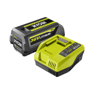 Ryobi 36V 5.0Ah Battery And Fast Charger Kit