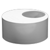 Holman 100 x 80mm PVC DWV Socket Reducer