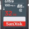SanDisk 32GB SD Card SDHC Ultra Class 10 DSLR Video Camera Memory Card 100mb/s