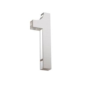 Sandleford 120mm 1 Azure Stainless Steel Numeral