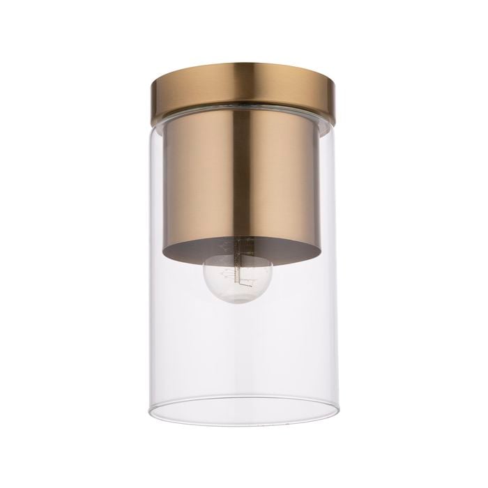 Verve Design 12cm Brass Glass Clarkson Batten Fix 