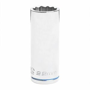 Kincrome 22mm 1/2" Drive Deep Socket