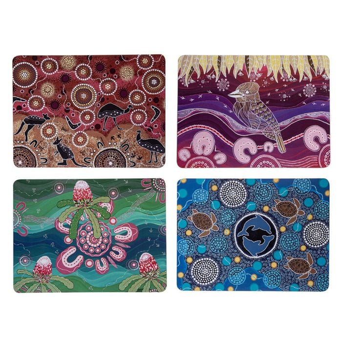 4pc Ashdene Spirit Land Kitchen Dining Counter Table Placemat 29x21.5cm