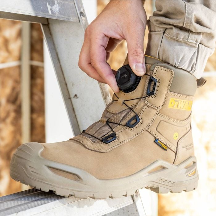 DeWALT Size 10 Stone Lander Safety Work Boots Bunnings New Zealand