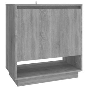 vidaXL Sideboard Grey Storage Cabinet Home Organiser