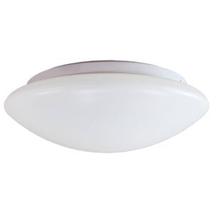 Click 10W 260mm IP44 Tricolor LED Oyster Ceiling Light