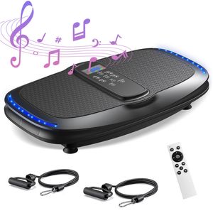 Advwin 80cm Extra-Wide Vibration Platform Exercise Machine with LED Light, 200 Speed, 200kg Capacity