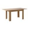 Oikiture 160cm Extendable Dining Table Wooden