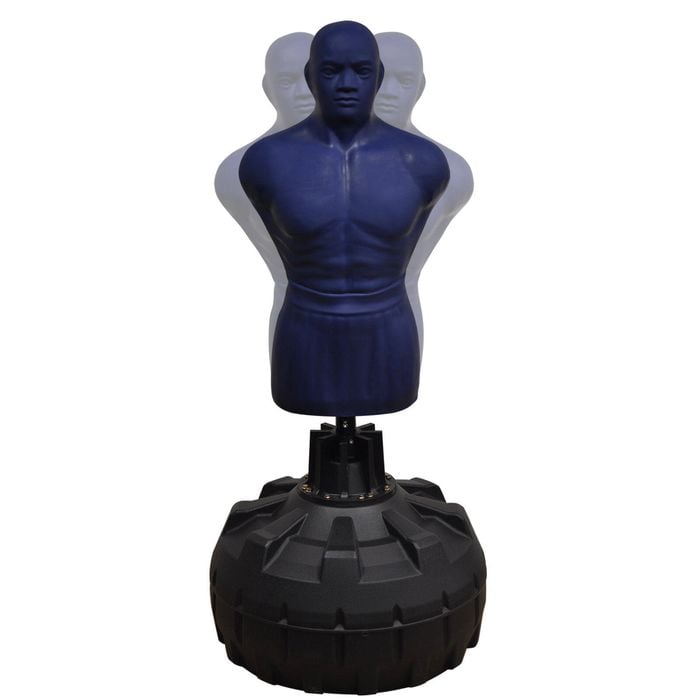 Silicone Skin Free Standing Human BOB Boxing Punching Dummy Bag Blue Color Bunnings Australia