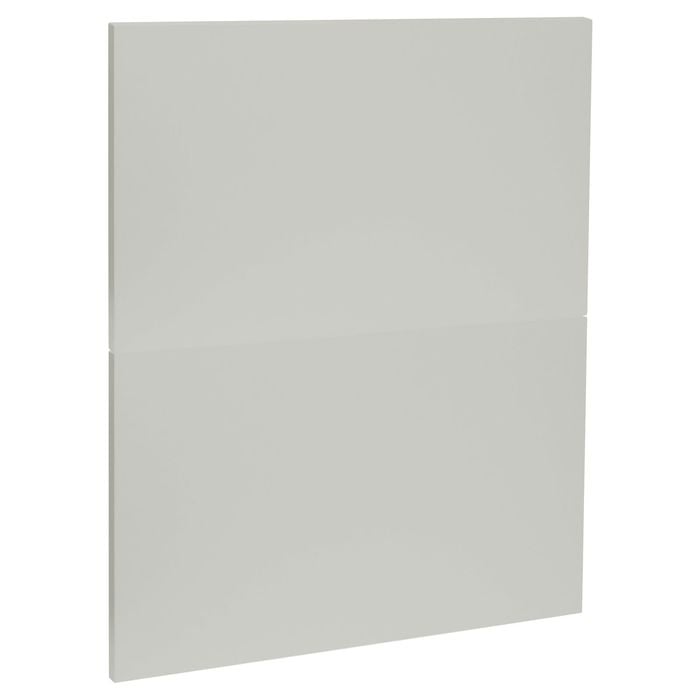 Kaboodle 600mm White Pepper Modern 2 Drawer Panels