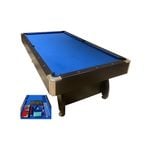 Pub Size Pool Table 8FT Snooker Billiard Table 25mm Table Top With Ball Return