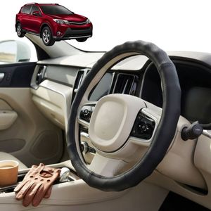 Australian Goose Steering Wheel Cover for Toyota RAV4 2013 - 2018 (XA40) Circle Black