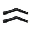 2PK Universal 32mm Black BEP Handle with Clip Ring & Swivel End PVC