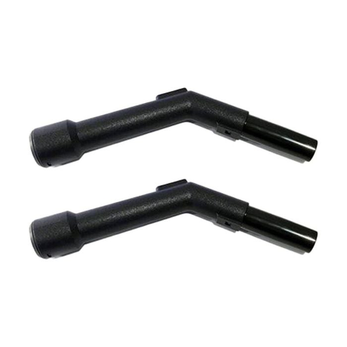 2PK Universal 32mm Black BEP Handle with Clip Ring & Swivel End PVC
