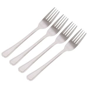 Stainless Steel Dinner Forks - Pack of 4