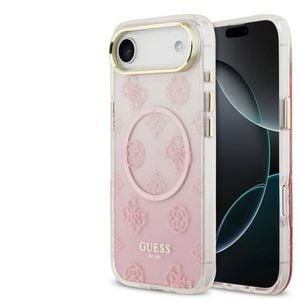Guess Peony Gradient Glitter Edition For Iphone Air - Pink