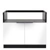 AlfrescoPlus 1130mm Arctic White BBQ Module and Air Frame