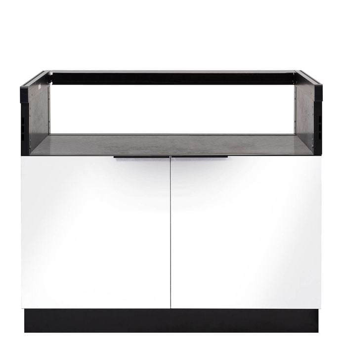 AlfrescoPlus 1130mm Arctic White BBQ Module and Air Frame