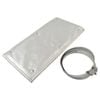 Cal Custom Heat Solutions Exhaust Heat Shield Kit with Clamps, 6" X 1', Aluminium