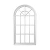 Elegant Collections Matt White Hamptons Arch Mirror Small