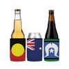 Stubbyz Australian Flags Stubby Cooler 3-Pack