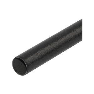 Pillar 25mm x 2.0m Black Curtain Rod 