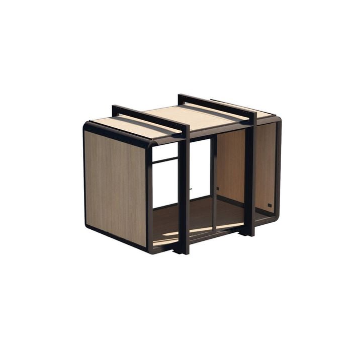 Elsewhere Pods 4m x 2.4m Black Studio