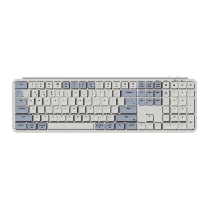 Keychron B6 Pro Full Size Ultra-Slim Wireless Keyboard (Retro Blue)