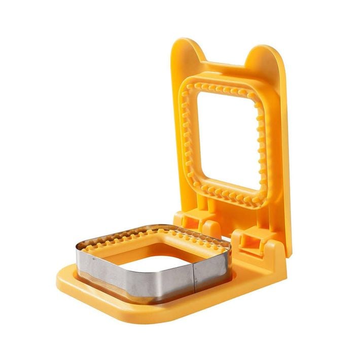 Catzon Sandwich Cutter and Sealer Square Pocket-Yellow