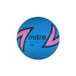 Mitre Attack Netball Ball F18P Size 5 Match Quality Grip Training/Sport BLU Game