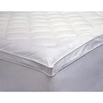 Jason Commercial King Single Bed Microloft Mattress Topper 107x203cm