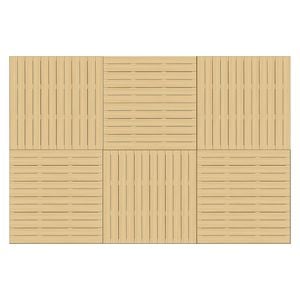Good Times Decking 110-150mm (High) x 2232 x 3348mm Pine 6 Module Kit