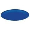 Olympia Plates Kristallon Polypropylene Blue 230mm 12 Pack Reusable Dinnerware