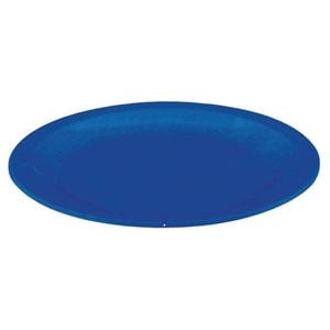 Olympia Plates Kristallon Polypropylene Blue 230mm 12 Pack Reusable Dinnerware