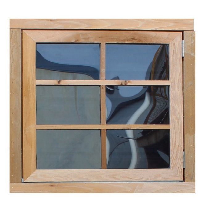 STILLA Garden Shed Accessory Cedar Opening Perspex Window